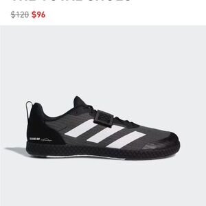 Adidas “The Total Shoe” Zero-Drop Weightlifting Shoe